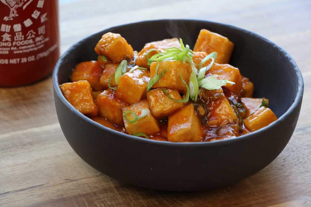 tofu, general tso