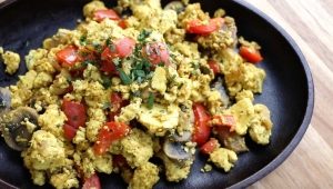 The Buddhist Chef’s Tofu Scramble