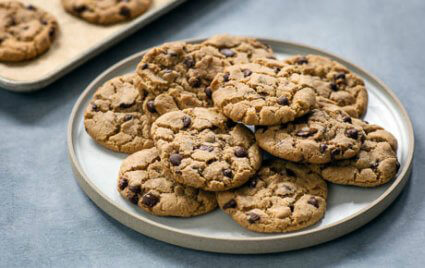 Vegan Chocolate Chip Cookies