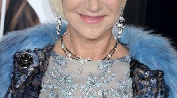 helen mirren, pelush, faux fur, vegan fur