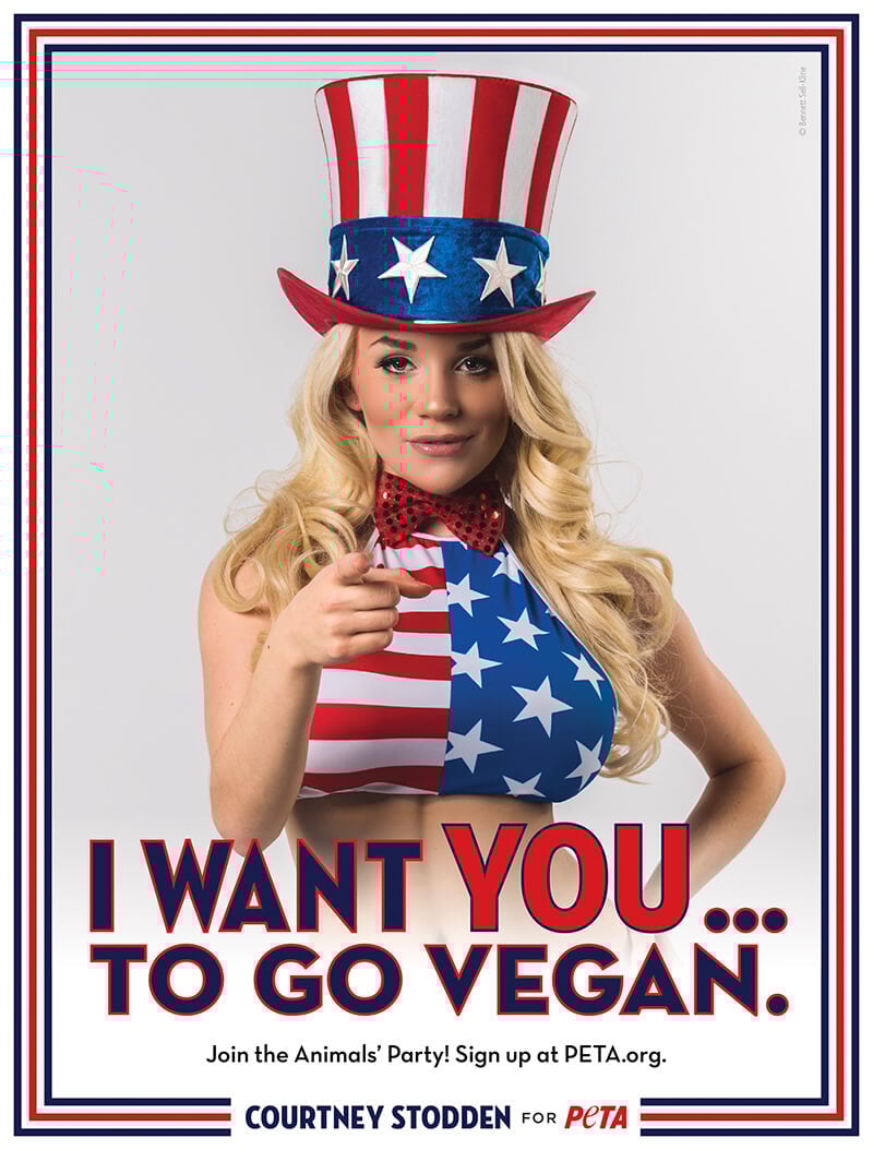 Courtney Stodden Wants YOU PETA Courtney Stodden Wants YOU PETA