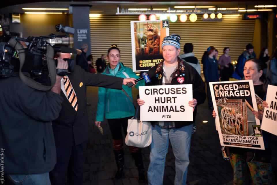 End of a Cold Era: Advocates Gather at Ringling's Final NYC Shows | PETA