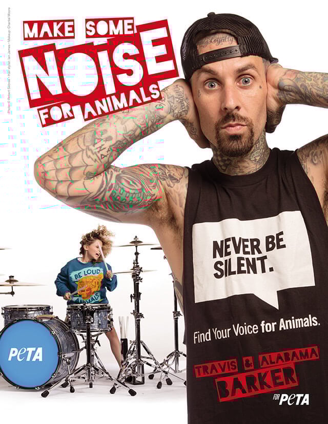 Travis and Alabama Barker, blink182