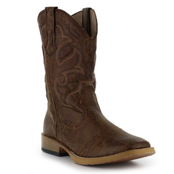 vegan leather cowboy boots mens