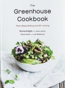 Book cover of the Greenhouse Cookbook