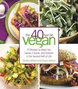 Cover of the cookbook The 40 Year Old Vegan