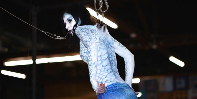 PETA fish empathy event, Los Angeles - May 2017