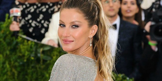 Gisele Bundchen, faux fur