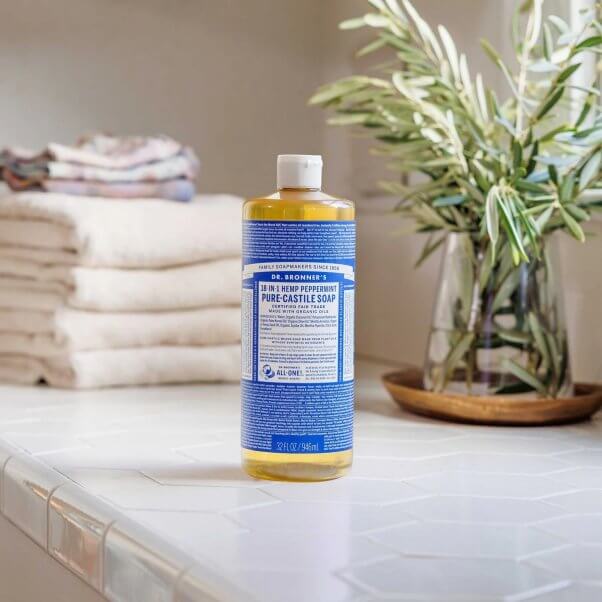 DR bronner's liquid soap