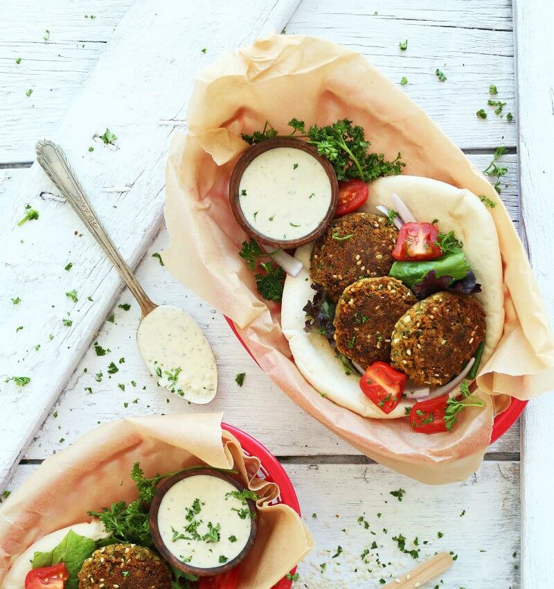 Vegan Falafel Recipe - Cilantro and Citronella