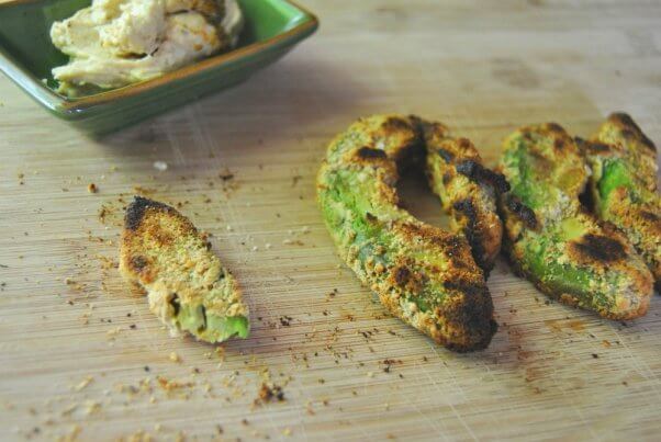 these avocado fries are vegan keto friendly