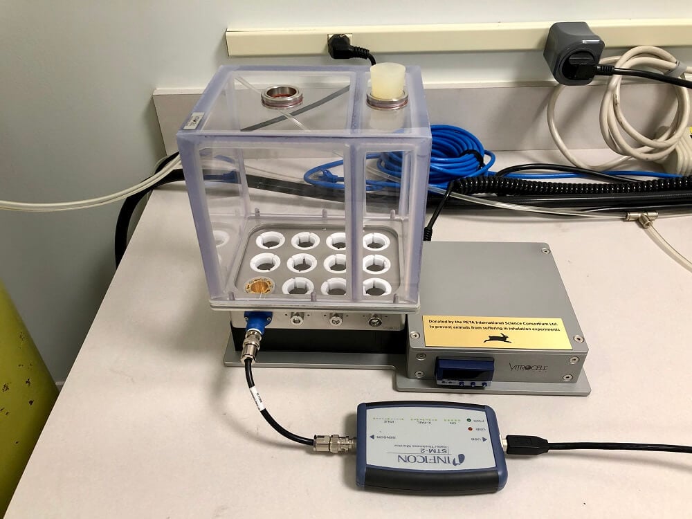 vitrocell, PETA International Science Consortium
