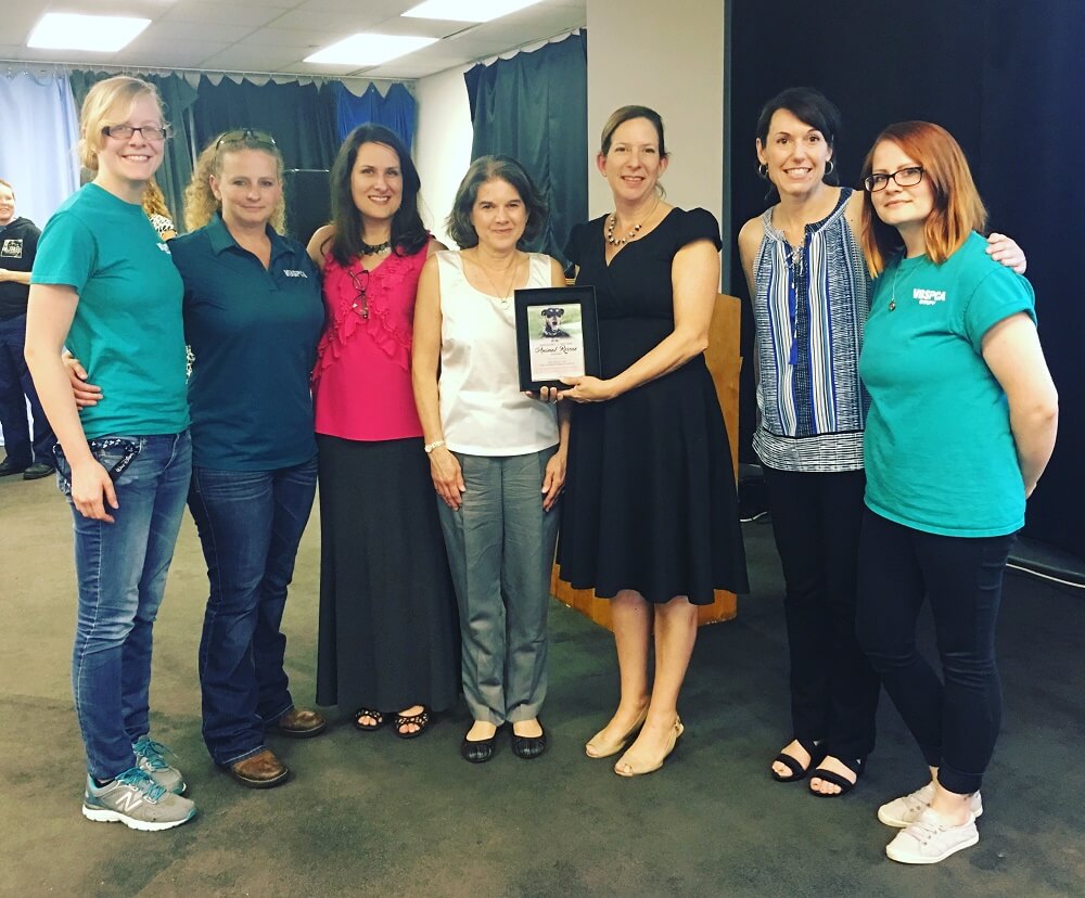 The Gregory J. Reiter Award Goes to the Virginia Beach SPCA PETA