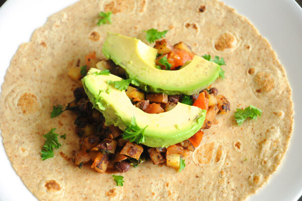 avocado recipes, burrito recipes, Vegan Insanity