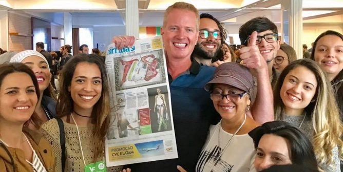 PETA Wins ‘Image of the Day’ in Brazil’s National Newspaper