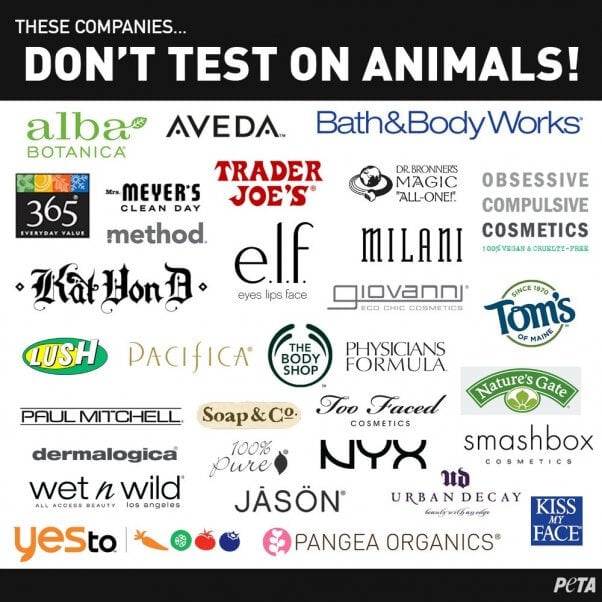 Cruelty-Free Companies: These DO NOT Test on Animals | PETA