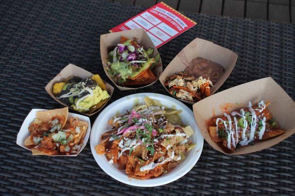 six L.A. restaurants competed in a vegan chilaquiles cook-off at PETA