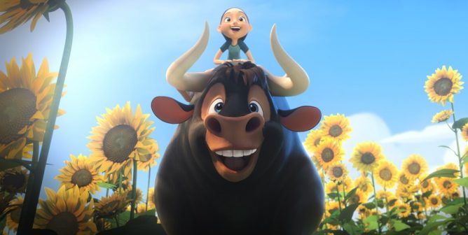 ferdinand movie 2017, animated bull
