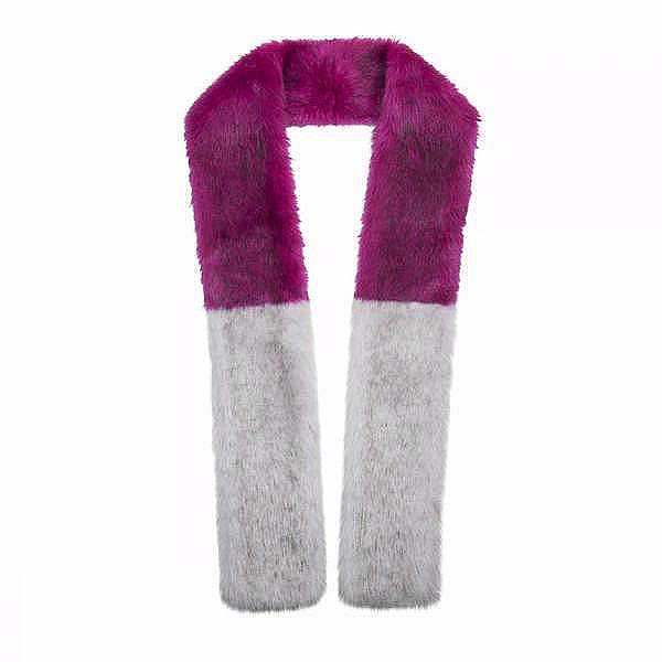 luscious affair scarf by unreal fur