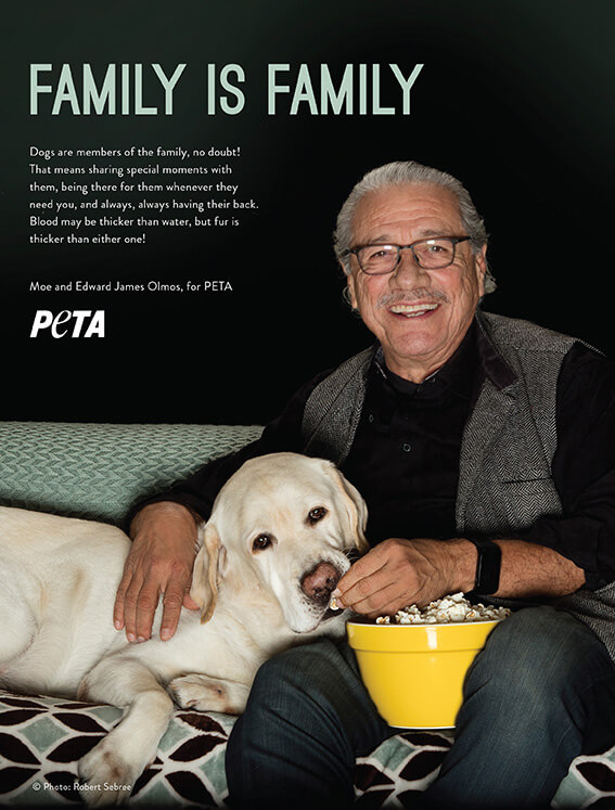 hispanic heritage month celebs for peta edward james olmos