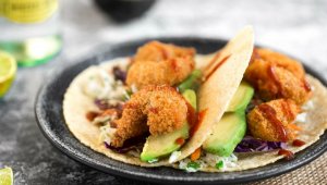 New Wave Foods Crispy ‘Shrimp’ Tacos