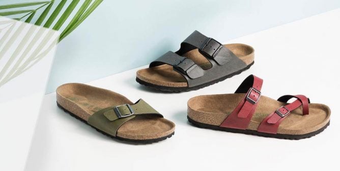 birkenstock women's arizona vegan sandals