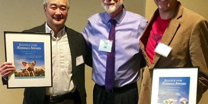 lawyers, attorneys, law professors, justice for animals award, fighting ag-gag, peta fundraiser