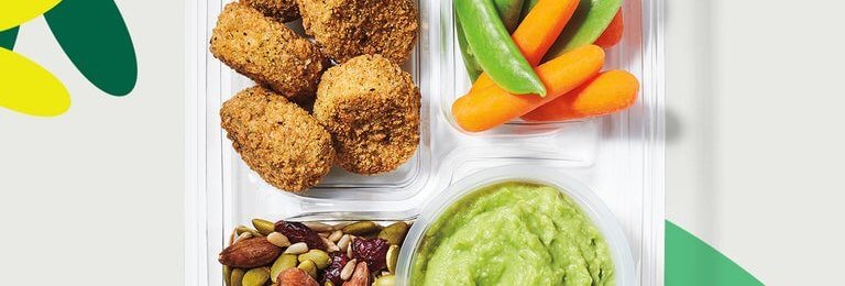 The Best Vegan Fast-Food Options of 2021, including Starbucks' Chickpea Bites & Avocado Protein Box