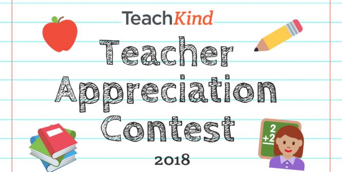 TeachKind’s Teacher Appreciation Contest—Win Big!