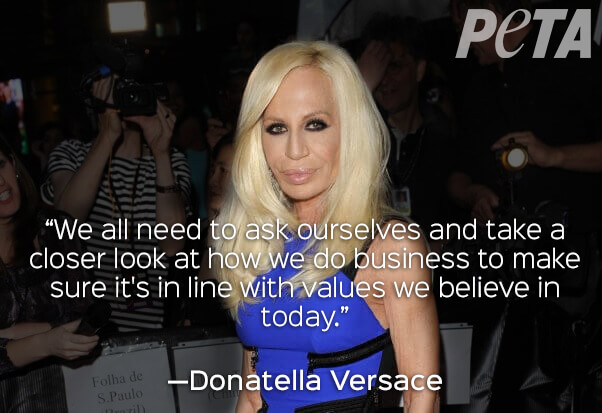 donatella versace and other top name designers discuss why they dropped fur