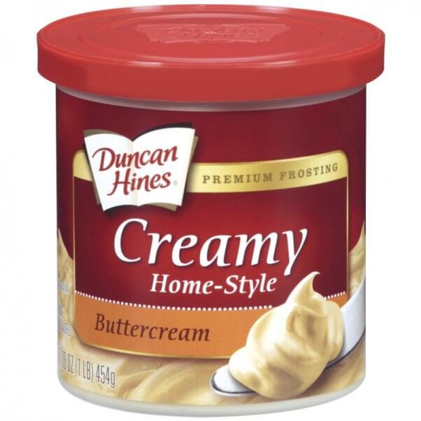 Duncan Hines Buttercream Vegan Frosting