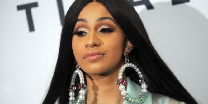 Cardi B at Tidal Event