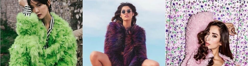 check out these faux fur coats