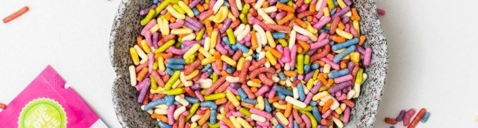 vegan sprinkles in a bowl