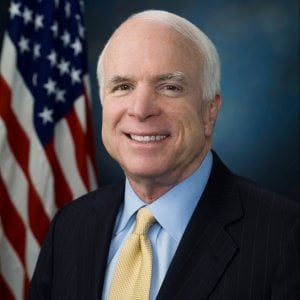 John McCain official senate photo