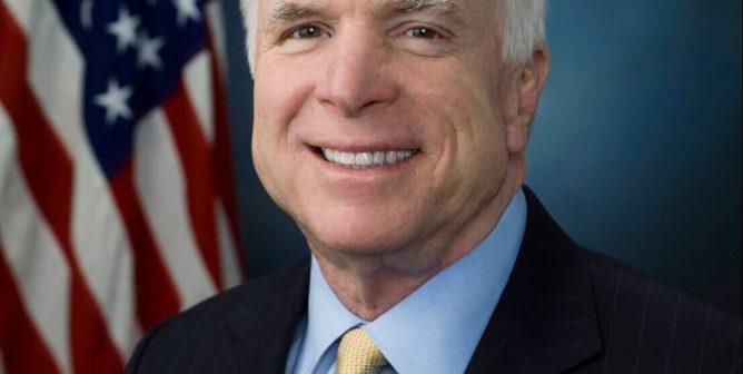John McCain official senate photo