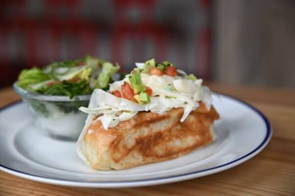 vegan 'lobster' roll from sailor jack's in kansas city