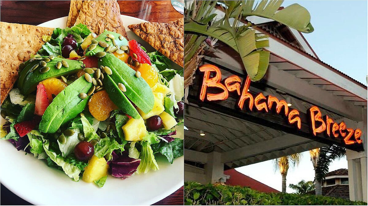 Bahama Breeze Vegan Menu