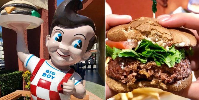 Bob’s Big Boy May Look Like the 1950s, but Its Vegan Burger Is the Future