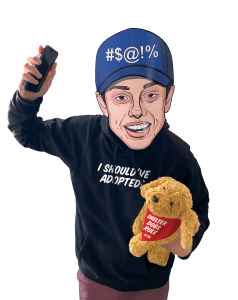 Pete Mockup RVSD What Do Pete Davidson and a Sun Bear Have in Common? They’re PETA’s 2023 Halloween Costumes!