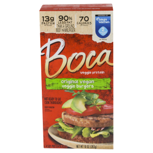 find vegan boca burgers at meijer