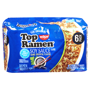 vegan at meijer guide: nissin top ramen