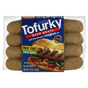 vegan sausages from tofurky are sold at Meijer