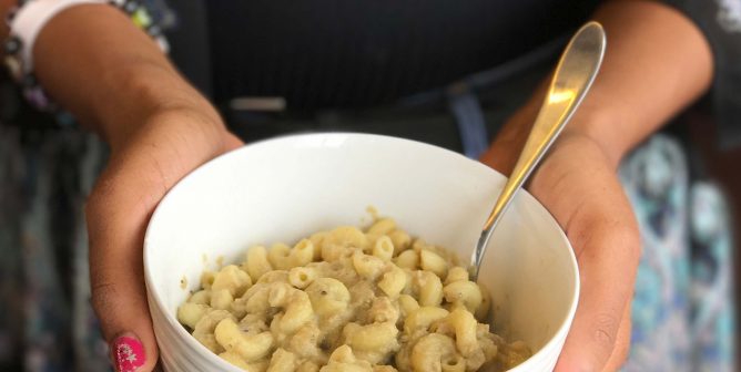 mac and cheese, eggplant, recipe