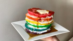 Rainbow Pancakes