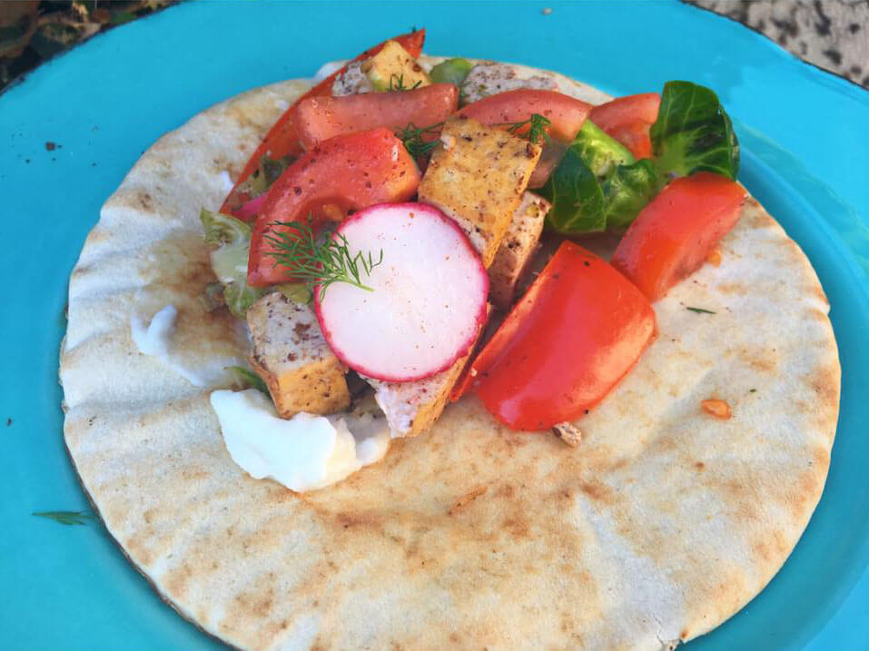 Middle Eastern Pita Wraps | PETA