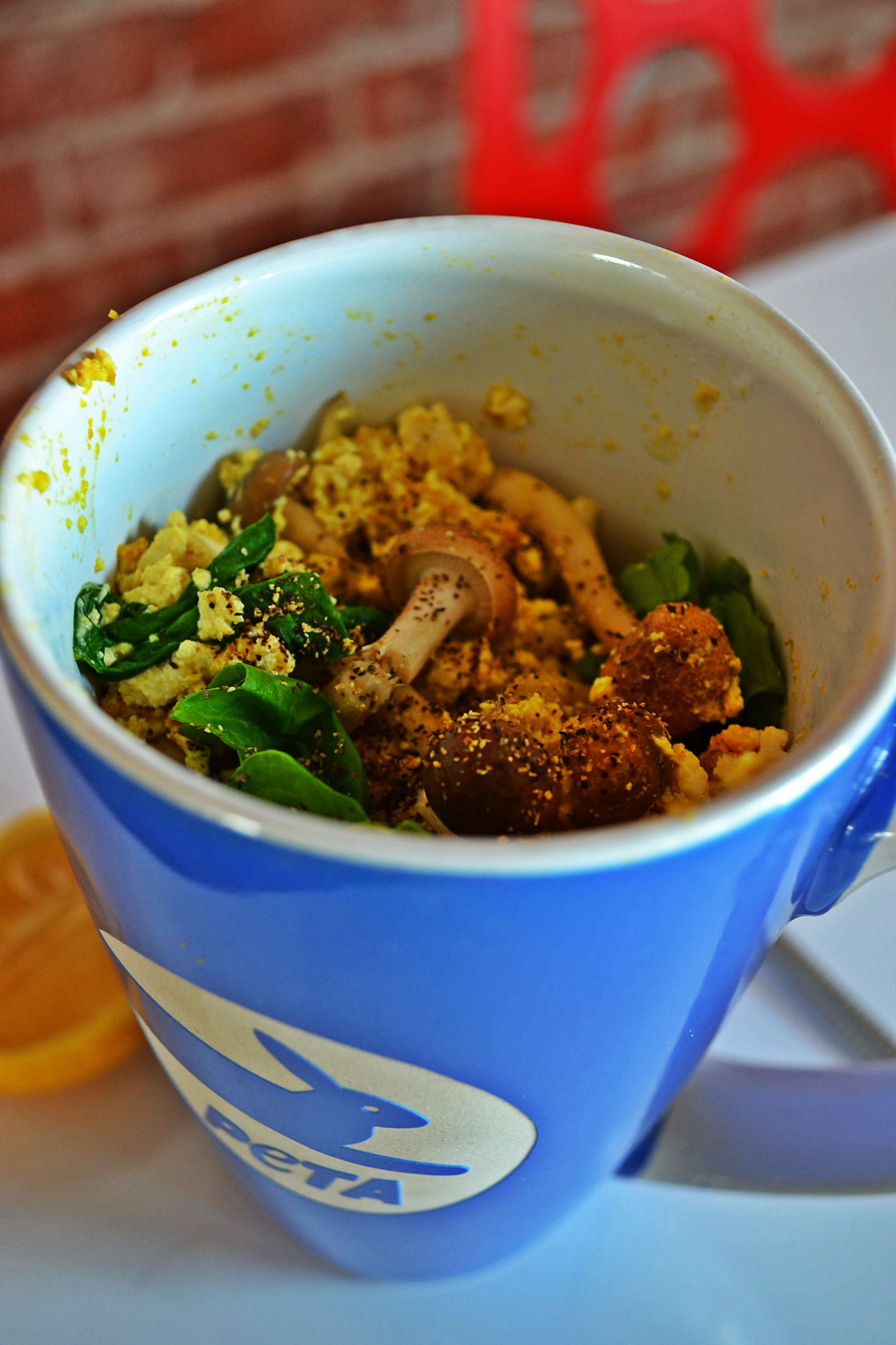 60 Second Tofu Scramble