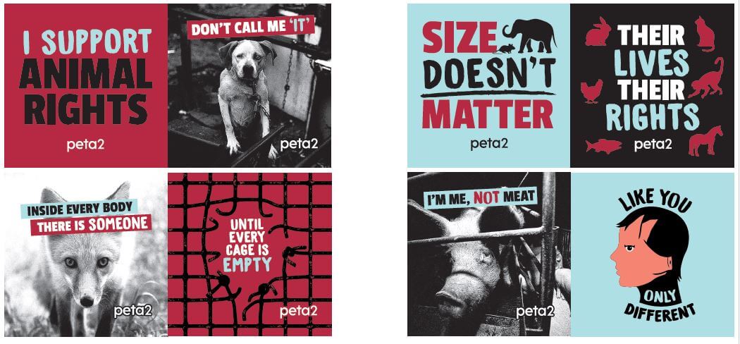 like you only different, peta stickers, free