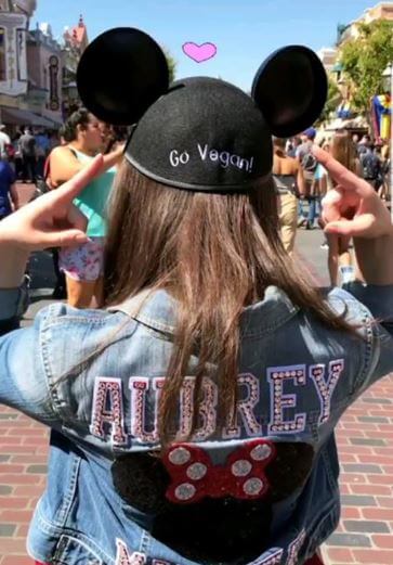 Aubrey Miller, Mickey Mouse, Hat, Go Vegan, Disneyland