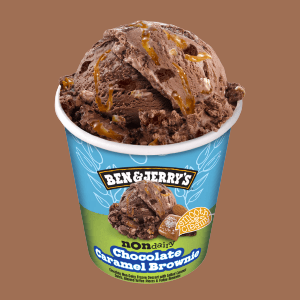Ben and Jerry's Chocolate Caramel Brownie ice cream
